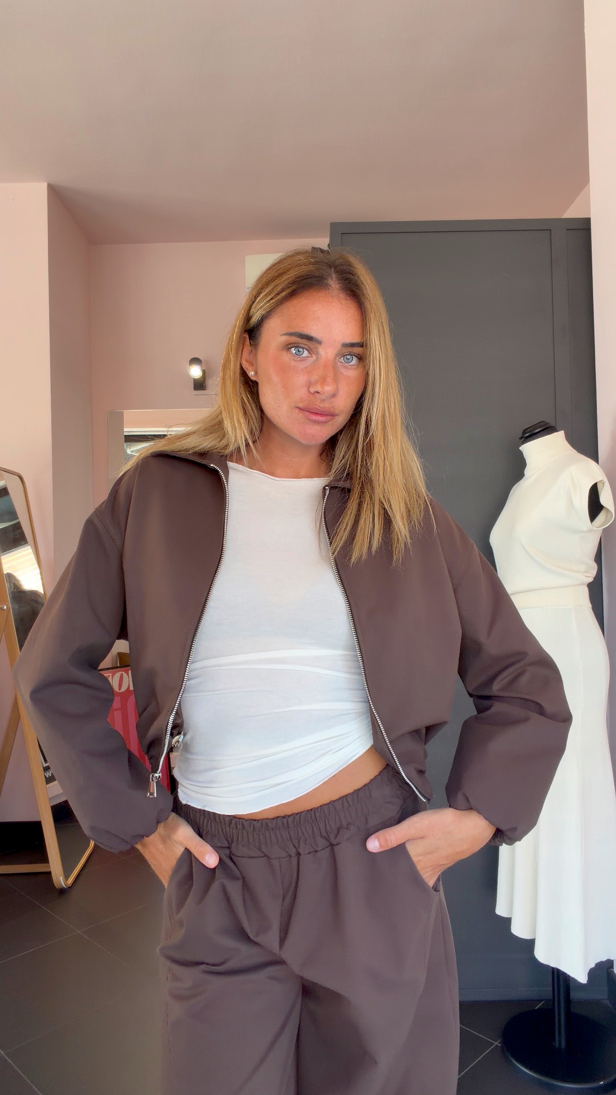 Coordinato Tacos + Maglietta Basic Semivelata + Pochette Fall