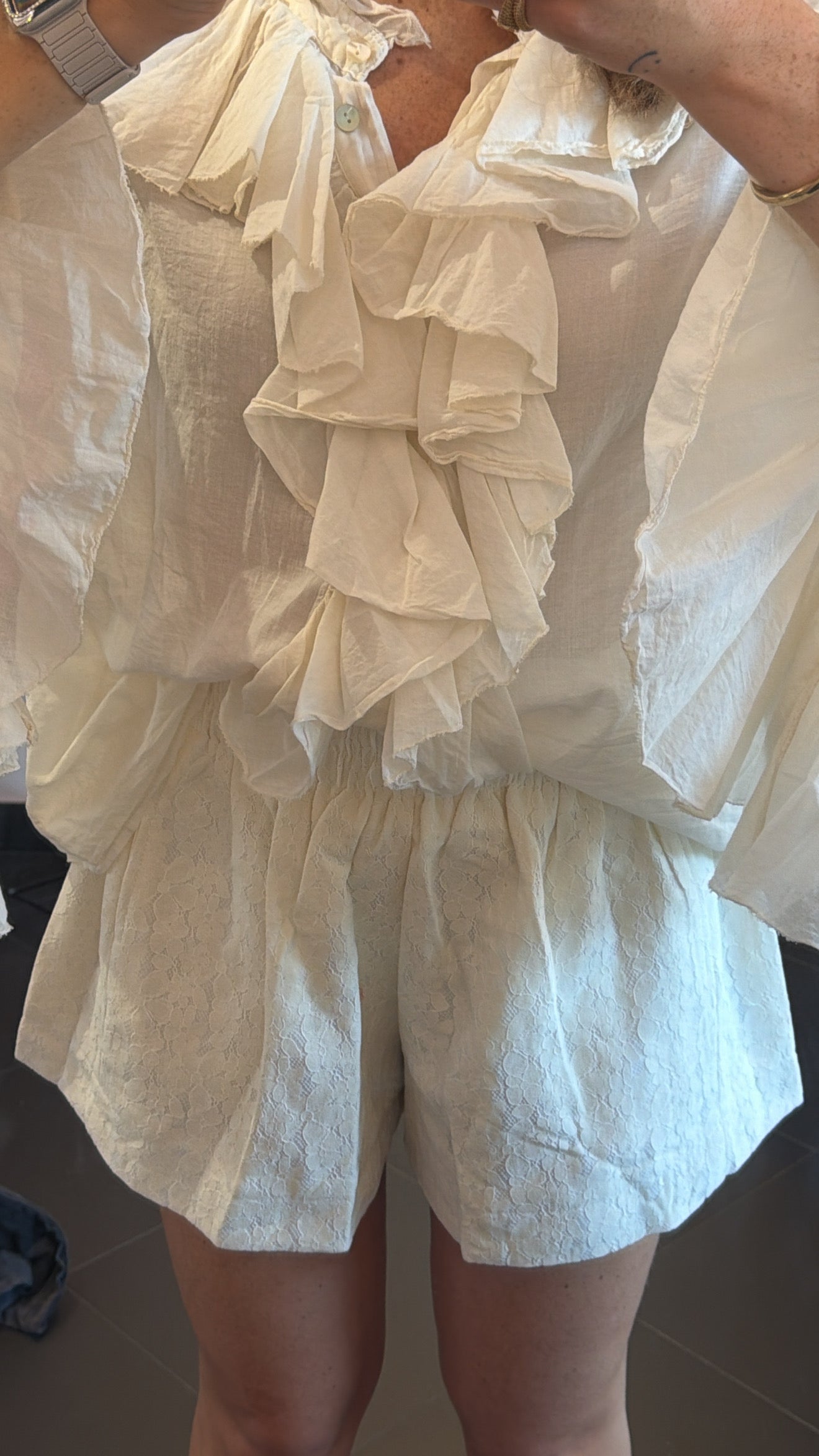 Pantaloncino pizzo