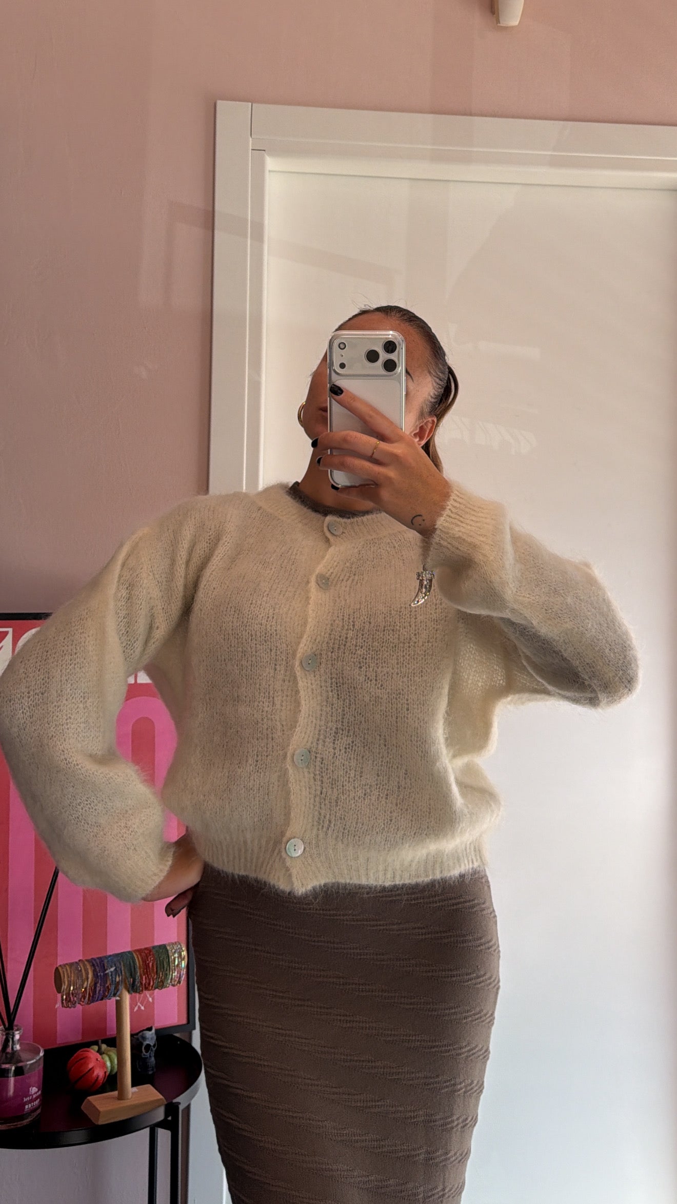 Maglioncino misto Mohair