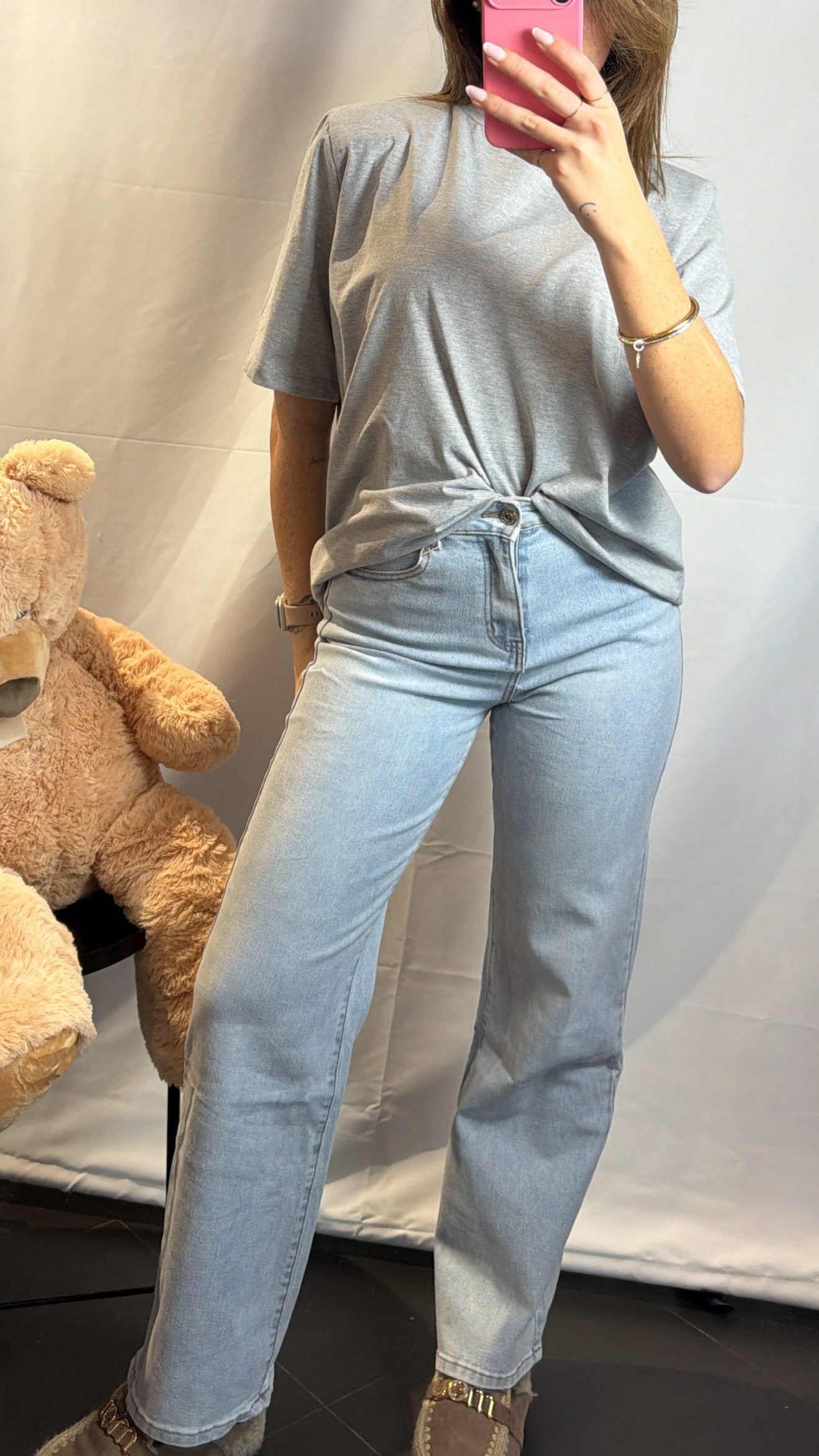 Jeans wide leg chiari