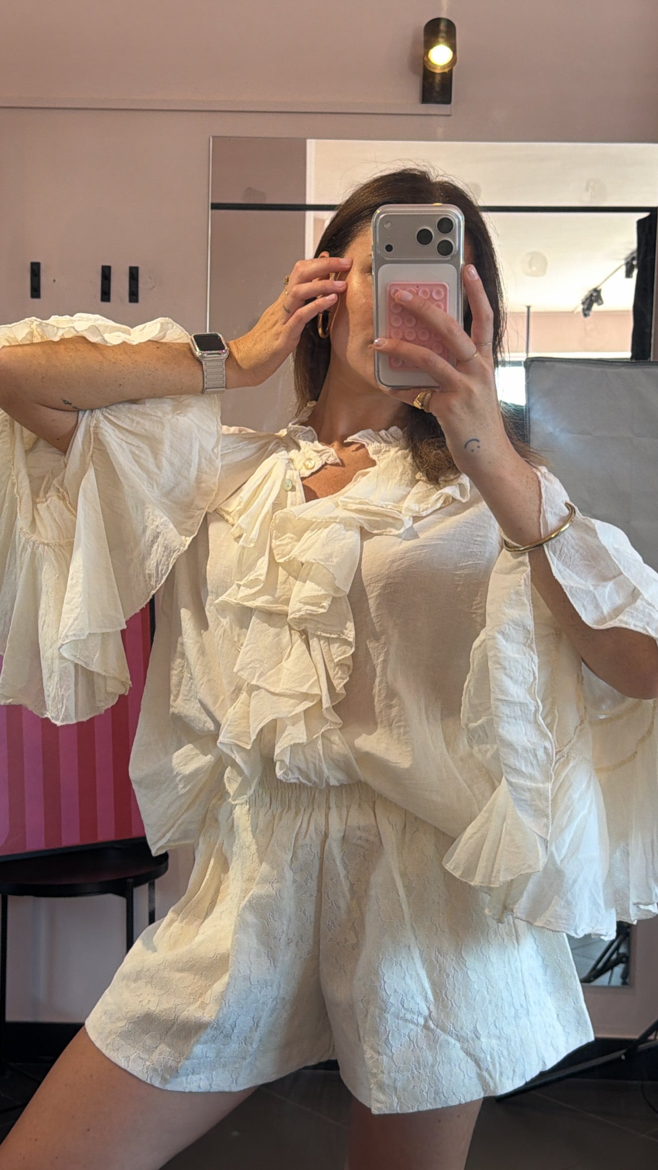 Camicia Ibiza panna