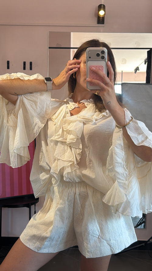 Camicia Ibiza panna