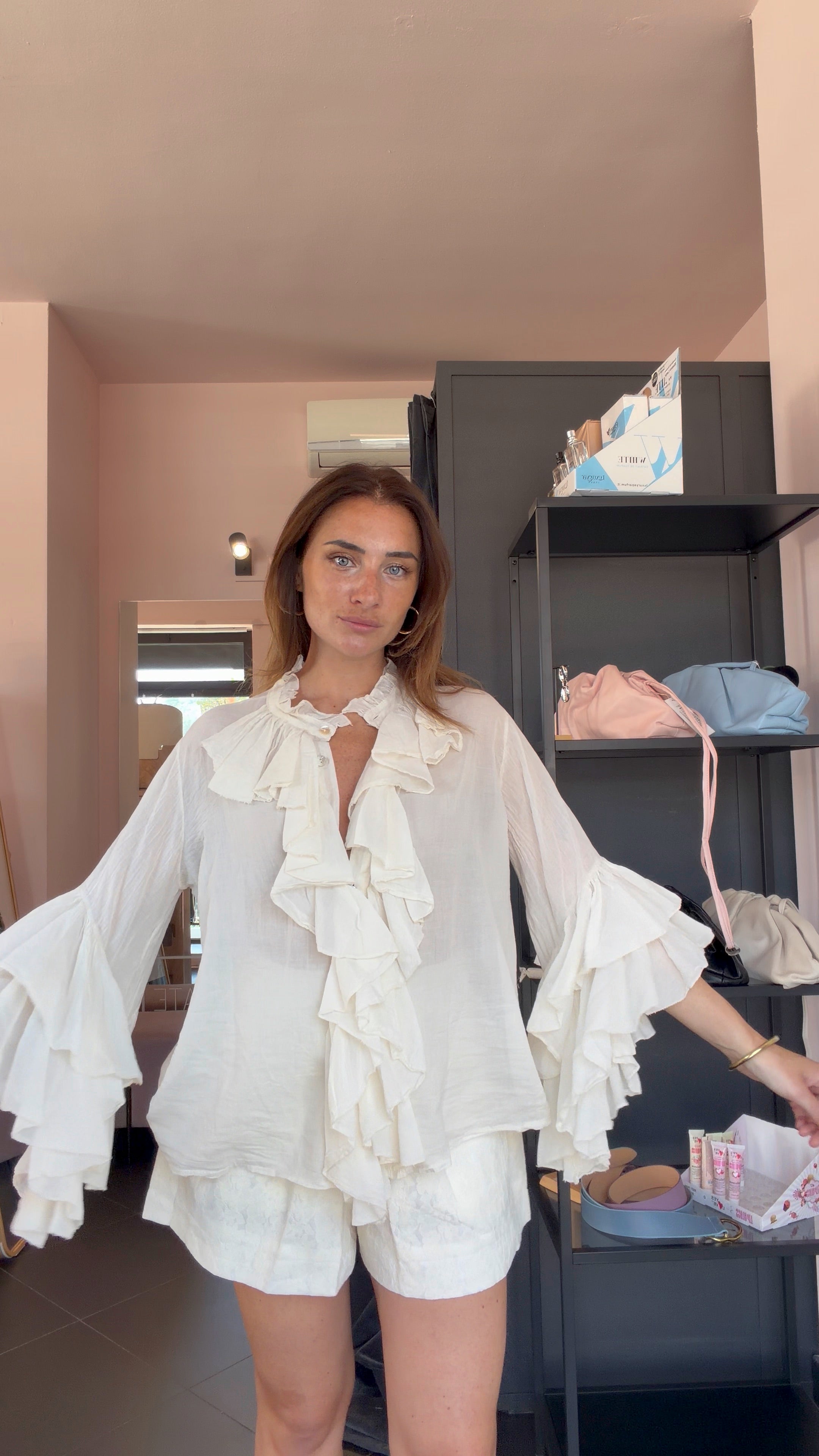 Camicia Ibiza panna