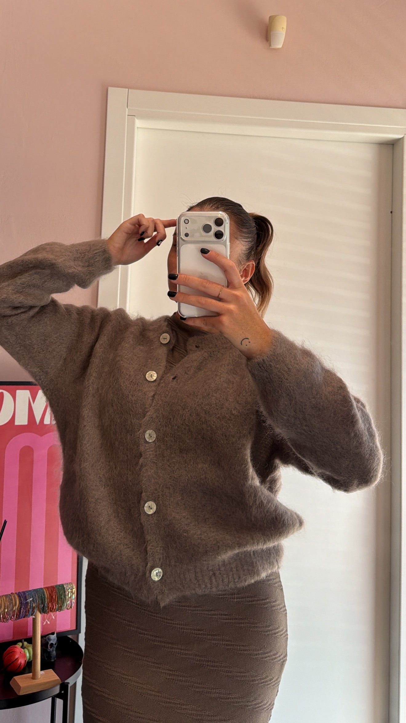 Maglioncino misto Mohair