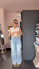 Jeans asimmetrico