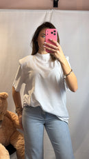 T-shirt Spalla over più colori