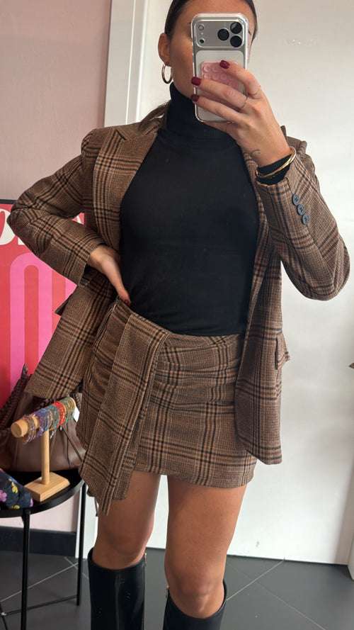 Gonna pantaloncino scozzese