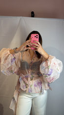 Camicia Sol rosa cipria