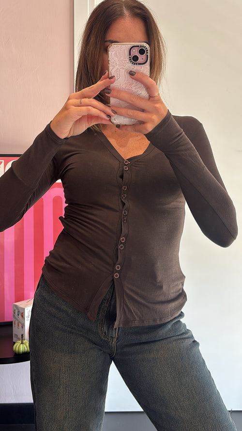 Maglietta misto cashmere