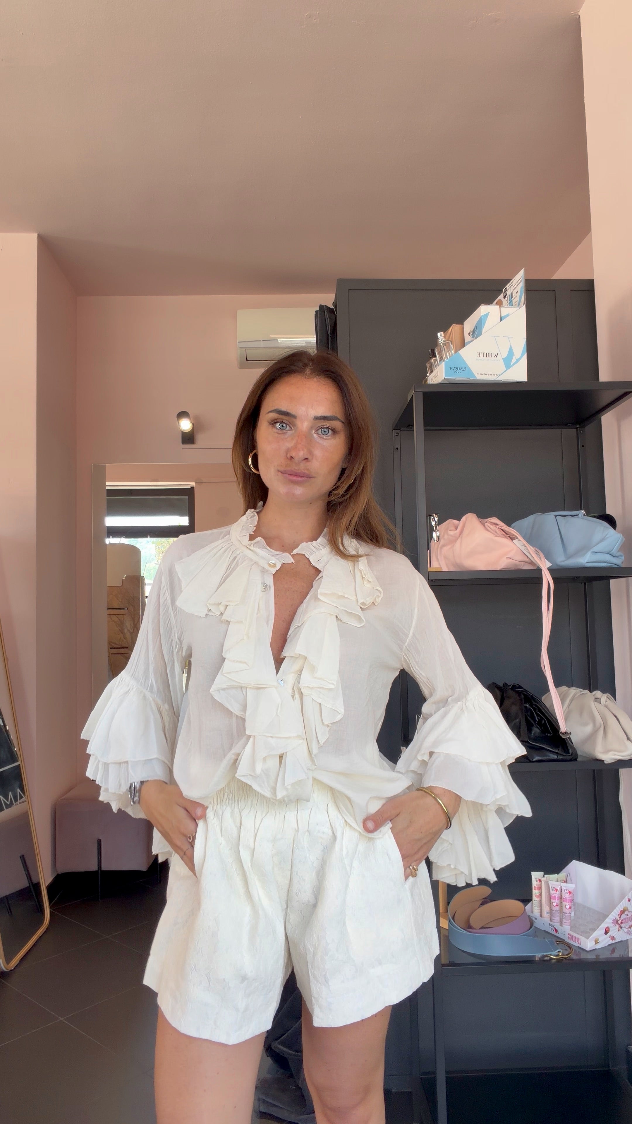 Camicia Ibiza panna