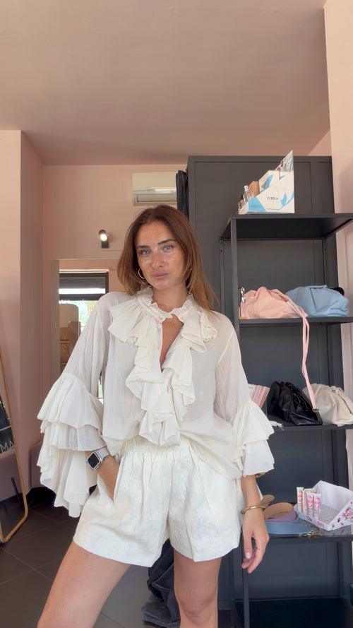 Camicia Ibiza panna