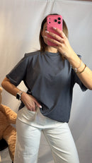 T-shirt Spalla over più colori