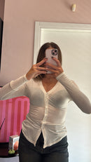 Maglietta misto cashmere