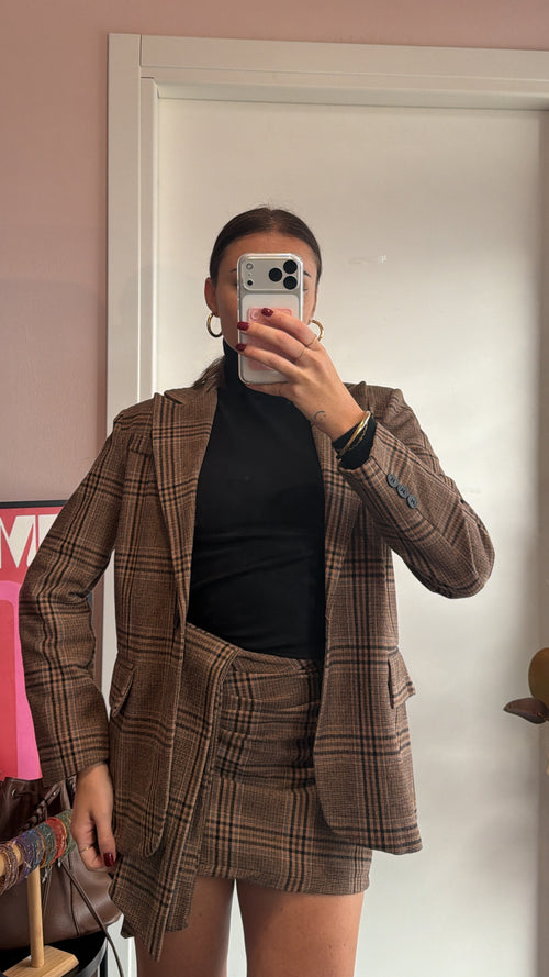 Gonna pantaloncino scozzese