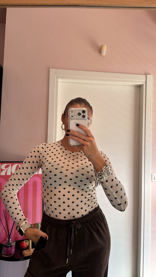 Maglietta misto cashmere