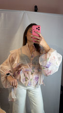 Camicia Sol rosa cipria