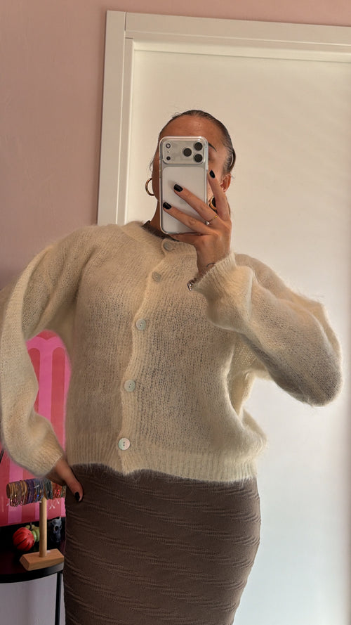 Maglioncino misto Mohair