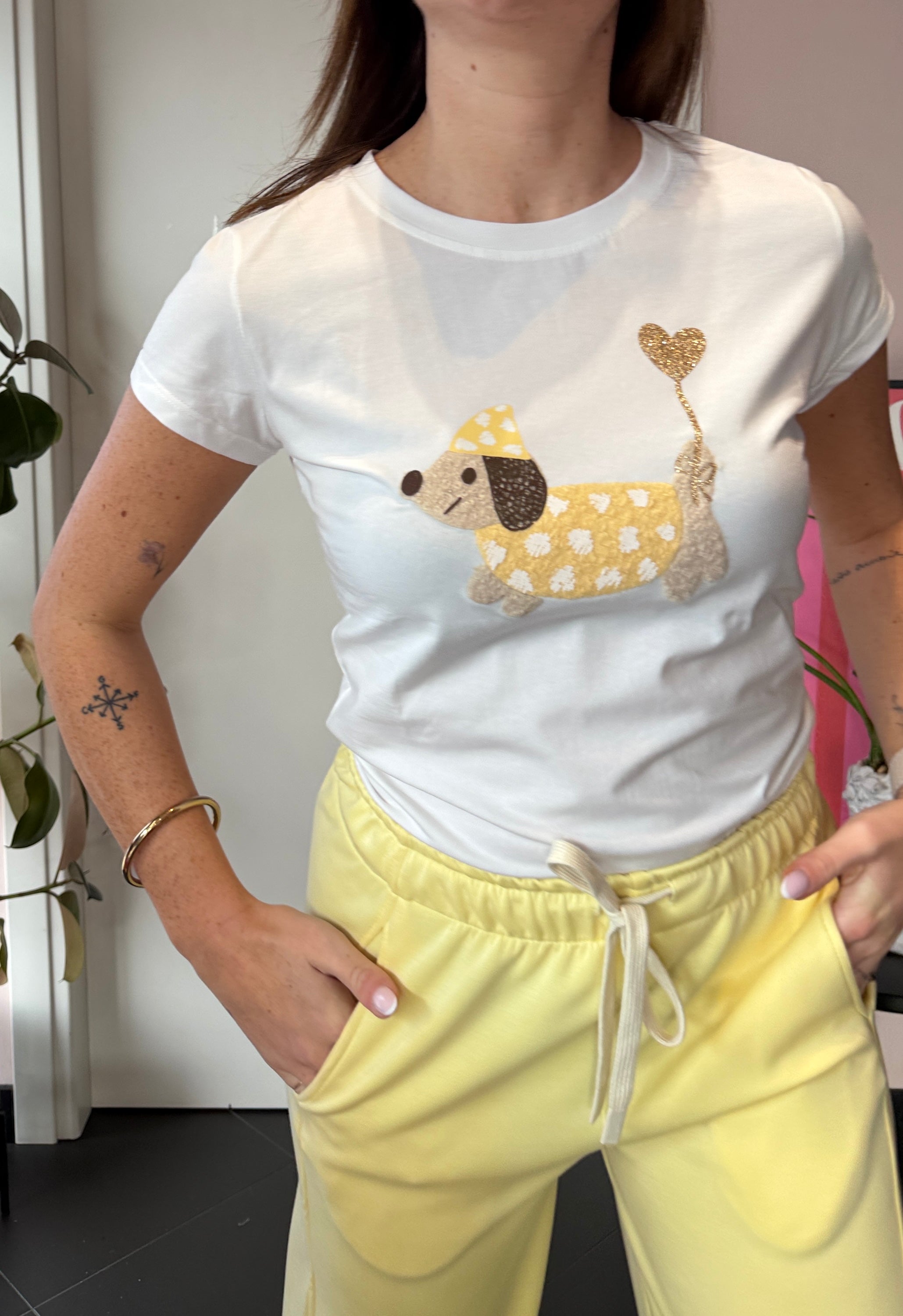 T-shirt Bassotto più colori