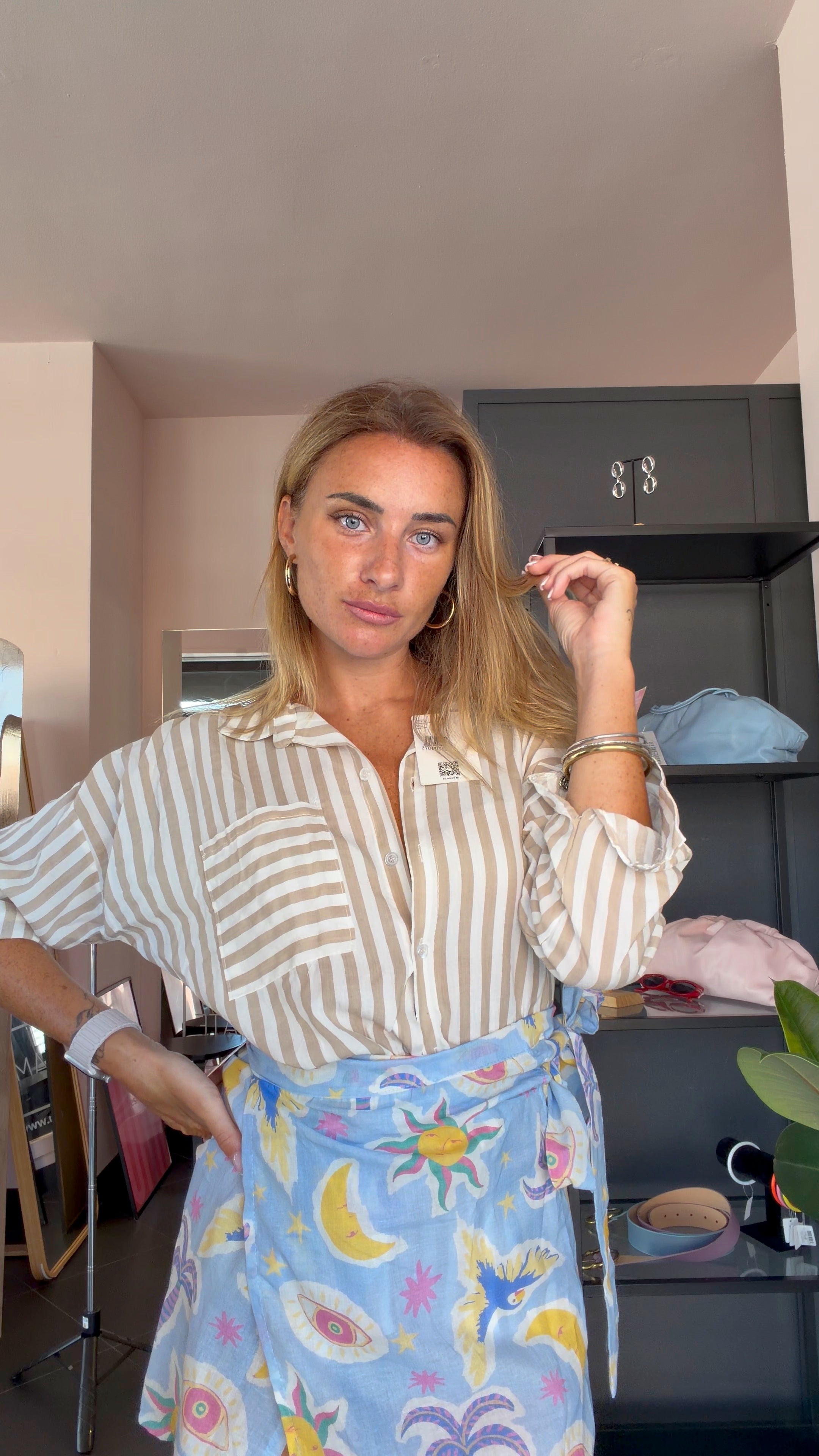 Camicia 100% viscosa