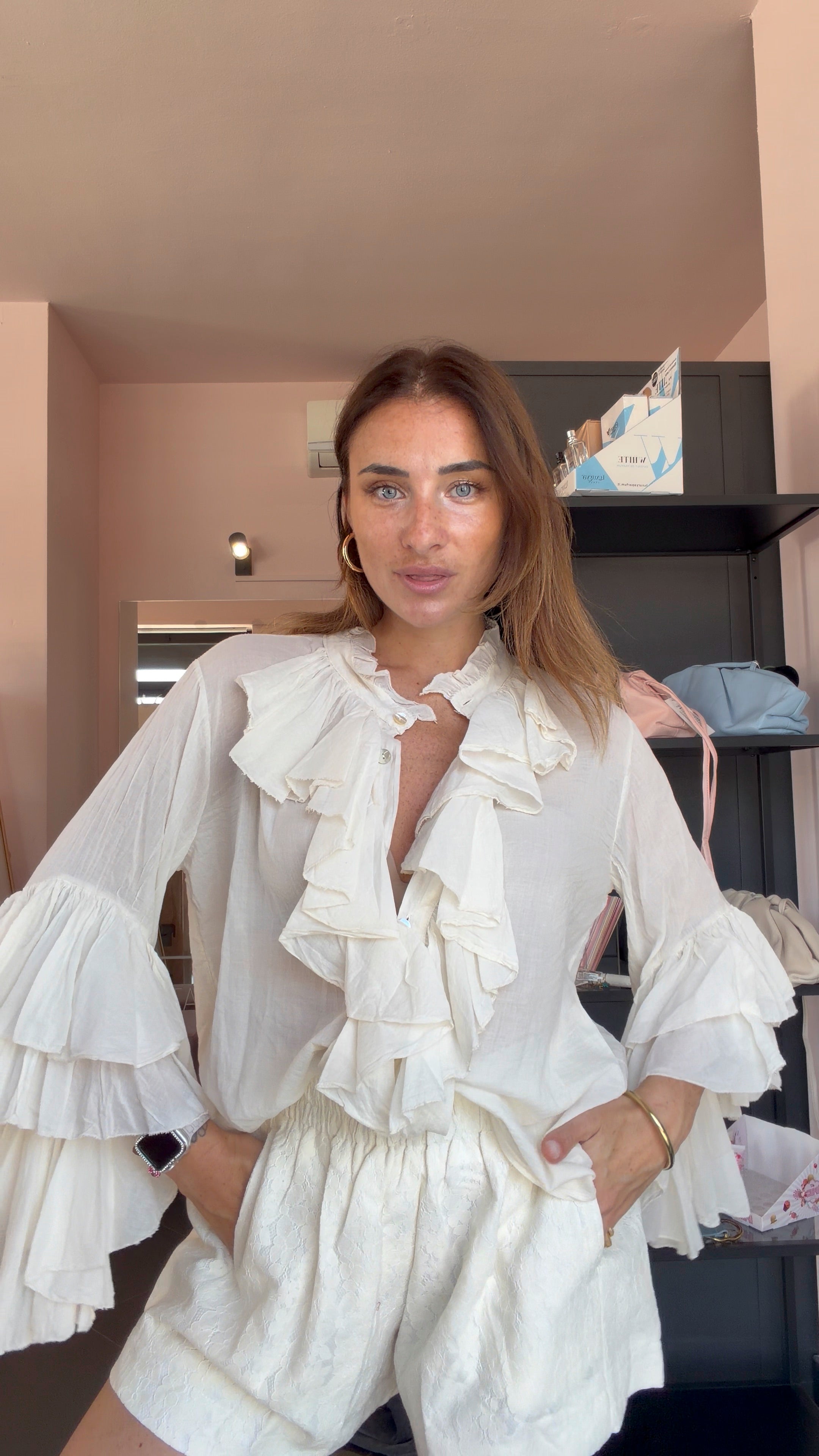 Camicia Ibiza panna