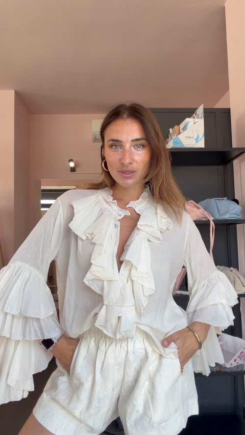 Camicia Ibiza panna