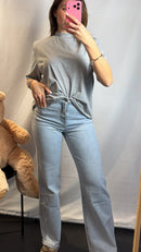 Jeans wide leg chiari