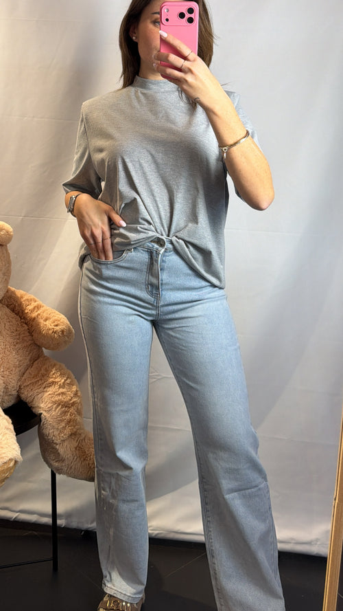 Jeans wide leg chiari