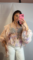 Camicia Sol rosa cipria