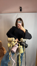 Borsetta Bauletto cuori più colori