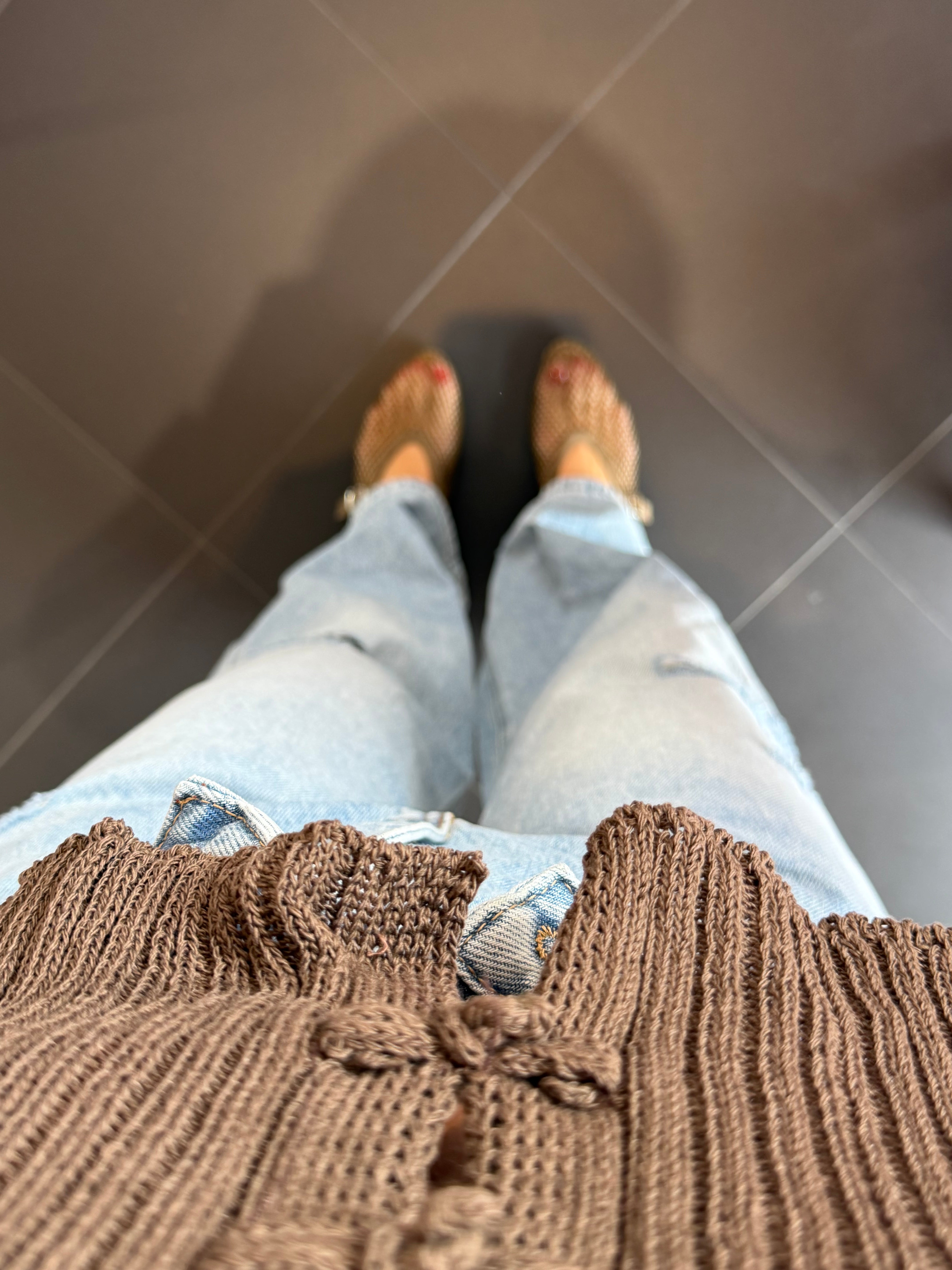 Jeans asimmetrico