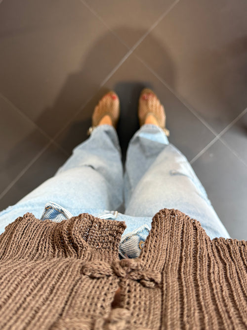 Jeans asimmetrico