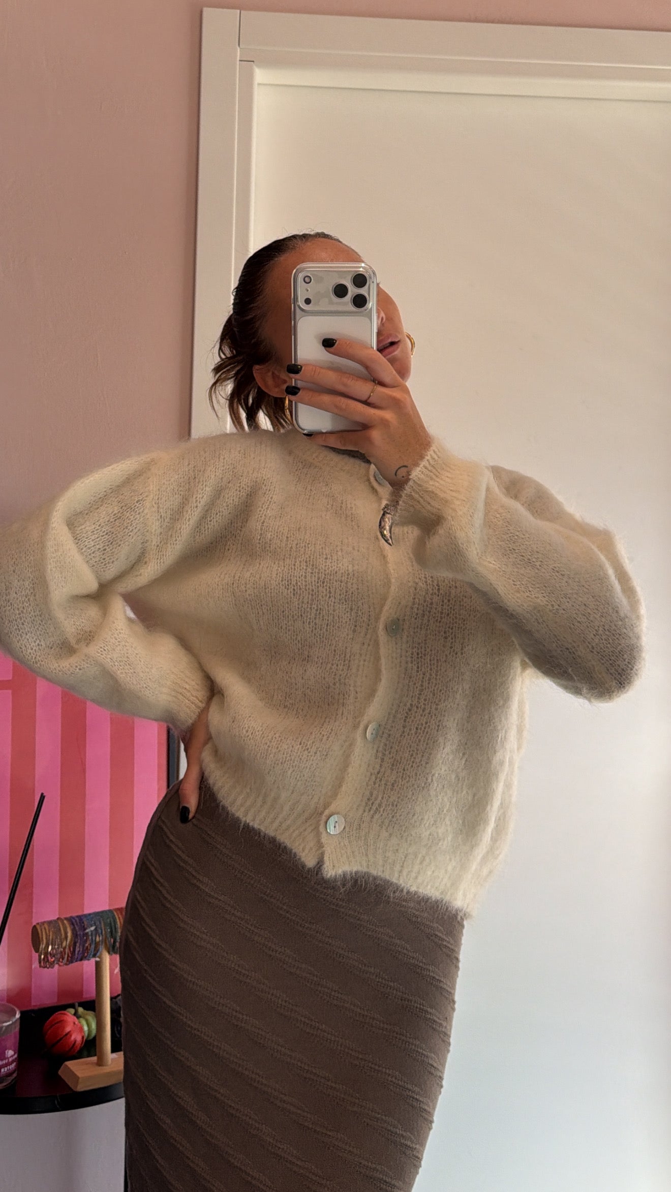 Maglioncino misto Mohair