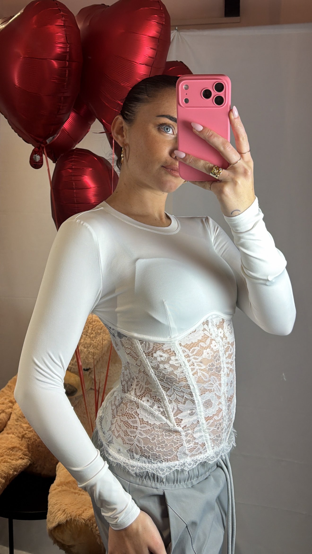 Maglietta corpetto più colori