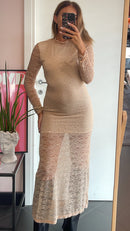 Abito Lumina rosa cipria