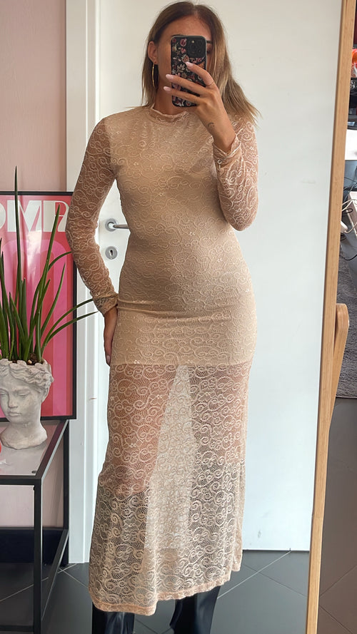 Abito Lumina rosa cipria