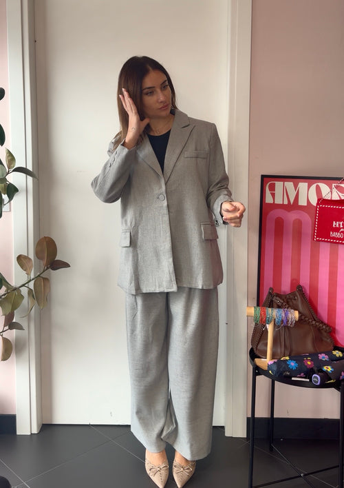 Tailleur grigio