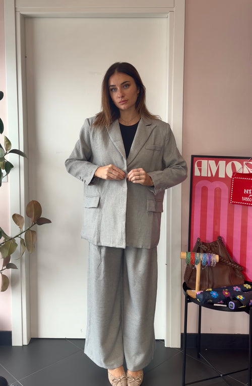Tailleur grigio