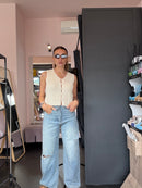 Jeans asimmetrico