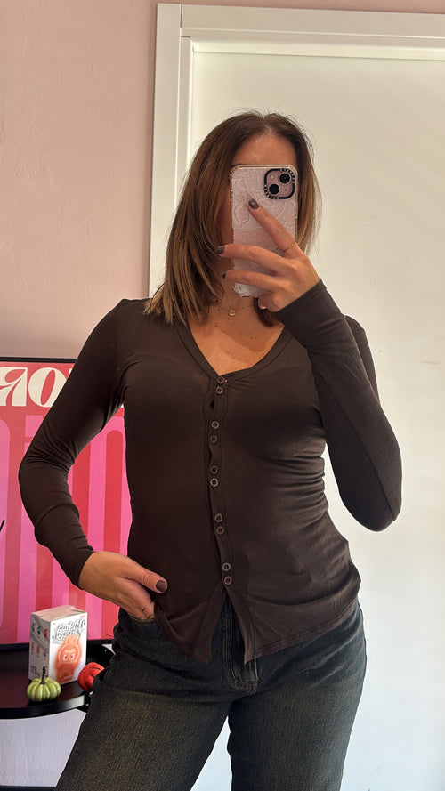 Maglietta misto cashmere