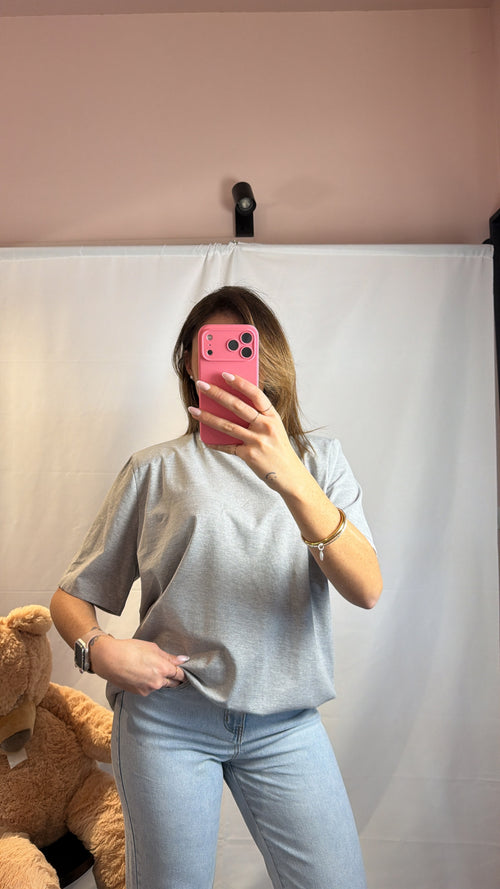 T-shirt Spalla over più colori