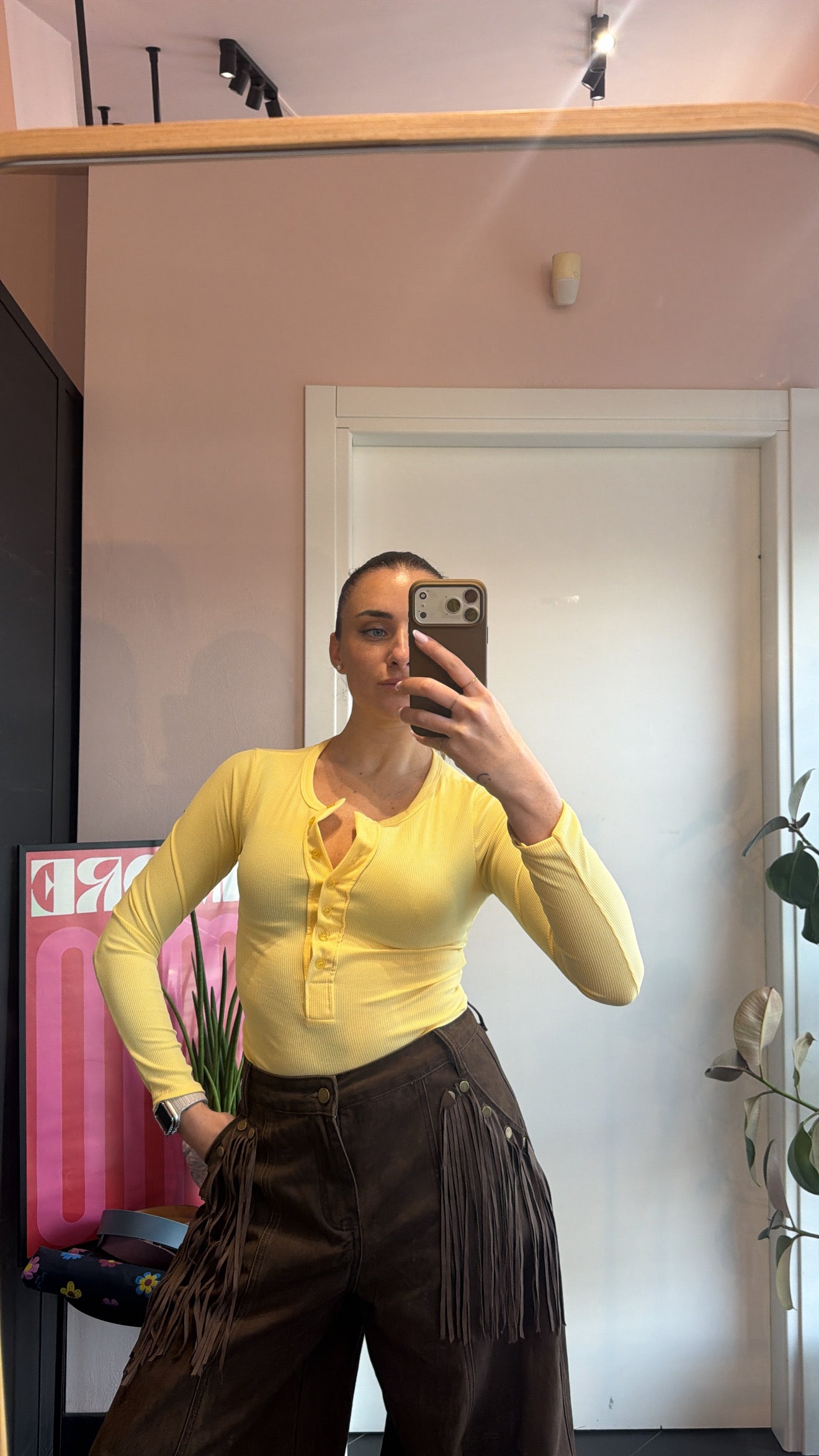 Jeans Baloon marrone