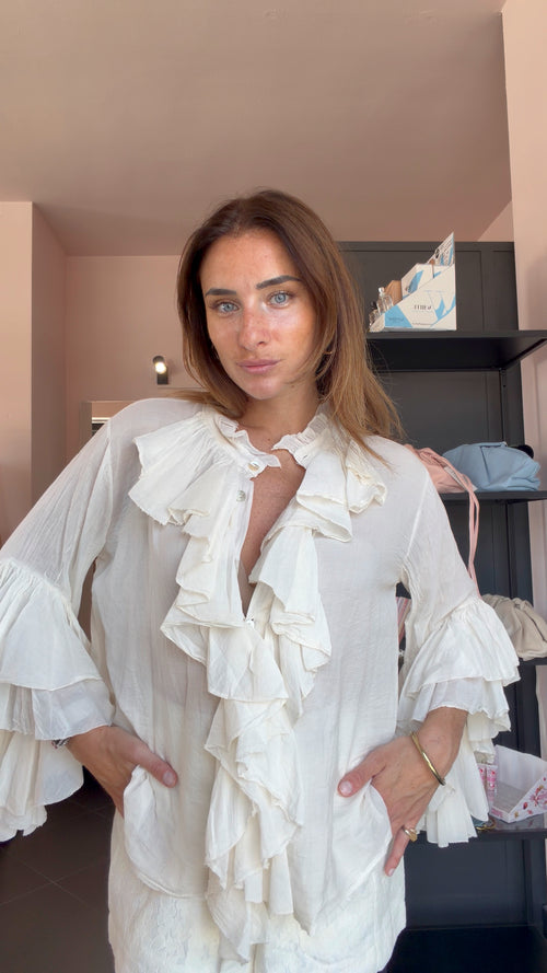Camicia Ibiza panna